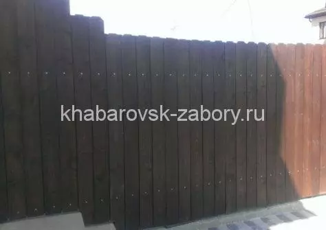 монтаж забора из евроштакетника цена